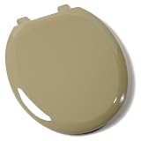 Comfort Seats C1B3R4S-58 EZ Close Deluxe Plastic Toilet Seat, Round, Avocado
