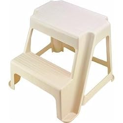 Rubbermaid 420200BISQU 2-Step Step Stool