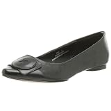 Dollhouse Womens Vera Flat,Black,7.5 M
