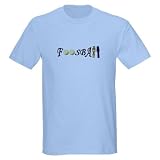 Ash Grey T-Shirt - Foosball Tornado Daddy Light T-Shirt by CafePress