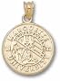 Marquette Golden Eagles "Seal" Pendant - 14KT Gold Jewelry