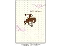 Cowboy Happy Birthday Card