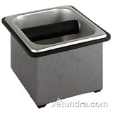 5 1/2" x 6" Basic Knock Box Set - Espresso Supply 25680