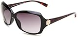 IMAGE OF Marc by Marc Jacobs Women's MMJ 191/S 0D28 Rectangle Sunglasses,Shiny Black Frame/Grey Shade Lens,One Size