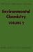 Book Environmental Chemistry (Specialist Periodical Reports)