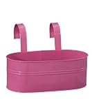 Produkt-Bild: Siena Garden 722630 Blumenkasten oval pink inkl. Halter