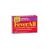 Feverall Infant Acetaminophen Suppositories 80 Mg - 6 ea, 2 Packs