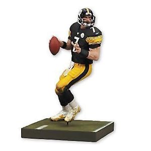 McFarlane NFL Football Action Figures 2008 Wave 2: Ben Roethlisberger 2 Regular Dirty