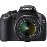 Canon EOS Rebel T2i 18 MP CMOS APS-C Digital SLR Camera with 3.0-Inch LCD and EF-S 18-55mm f/3.5-5.6 IS Lens