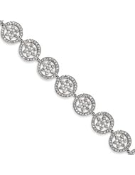 Sterling Silver CZ Bracelet