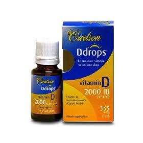 Carlson Ddrops 2000 IU