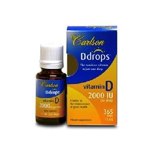 Carlson Ddrops 2000 IU