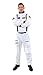 Underwraps Men's Astronaut, White, XX-Large