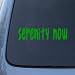 SERENITY NOW - Seinfeld - Vinyl Car Decal Sticker #1674 | Vinyl Color: Green
