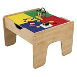 KidKraft 2 - in - 1 Lego® - compatible Train Activity Table