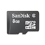 SanDisk 8GB MicroSD Card  ( SDSDQ 008G A11M)