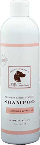 Royal Treatment Italian Milk and Vanilla Tearless and Brightening Shampoo for Pets, 13.5-Ounce