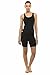 Private Island Hawaii UV Women Rash Guard Skinny Shorts Pants Black XX-Large