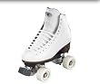 Riedell Angel Roller Skates - White Size 8 Medium