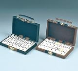 Standard D-6 Black Dots In Attache Case - Dominoes Double 6