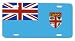 Fiji Fijian Islands Flag Vanity Auto License Plate