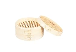 Keilen 10 inch Bamboo Steamer 3 Piece