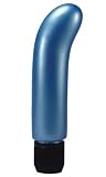 Golden Triangle Pearl Shines 5-inch G-spot Vibrator, Blue