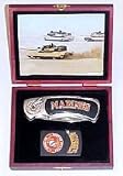 MARINE Pocket Knife & Lighter Box Set 902Marines