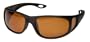 Coyote Eyewear BP3 Polarized Reading Sunglasses - Tortoise Frame - Brown +2.50 Lens