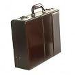 BND446011BLK - Expandable Leather Attache