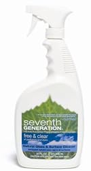 Seventh Generation Glass & Surface Cleaner, 32-Ounce Bottles (Pack of 6)