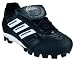 Adidas Boys Triple Star Baseball Black/White Cleats shoe