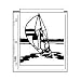 Print File Archival Photo Pages Holds Two 8.5x11" Prints, Pack of 25