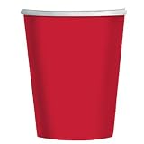 Apple Red 9 Ounce Hot/Cold Paper Cups (24 count)