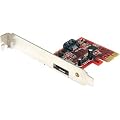 STARTECH.COM PEXSAT31E1  -  StarTech.com 1x eSATA 1x SATA 6 Gbps PCIe SATA Controller Card