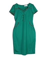 Sexy Sophisticated V-neck Short Sleeves Cocktail Bodycon Dress/Prom Dress/Wedding Party Dress/Midi Dress 