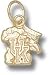 Kentucky 10KT UK Wildcat 3/8 Pendant
