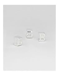 Alphabet Bead In 92.5 Sterling Silver