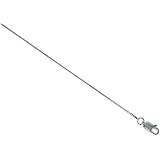 Sterling Silver 0.90 mm Thin Italian Snake Chain, Nickel Free. 7", 8", 9.5", 14", 16", 18", 20", 22", 24", 30"
