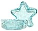 Spanish Recycled Textured Glass Small Star Bowl 7"Dx2"H Set of Two