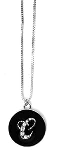 Fleur De Lis Monogram Necklace - C