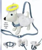SMALL - BLUE - ANGEL - WINGED HARNESS