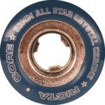 RICTA CRYSTAL CHROME A-STAR 53mm BLUE (Set Of 4)