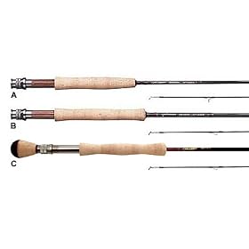 Pflueger Trion Fly Rods with Case Model: PT 75-45 (4 wt.)