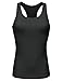 GIODANI Womens Racerback Workout Stylish Compression Tank Top