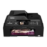 Brother MFC-J5910DW Inkjet Multifunction Printer - Color - Plain Paper Print - Desktop MFC-J5910DW CLR INKJET P S C F FB 11X17IN WL DUPLEX INKMFP Printer - Scanner - Copier - Fax - 35ppm Mono 27ppm Color Print - 12ppm Mono 10ppm Color Print ISO - 1200 x 6000dpi Print - 23cpm Mono 20cpm Color Copy - Touchscreen LCD - 2400dpi Optical Scan - Automatic Duplex Print - 250 sheets Input - Fast Ethernet - Wi-Fi - PictBridge - USB