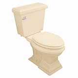 American Standard 2797.016.021 Town Square Right Height Elongated Two-Piece Toilet, Bone