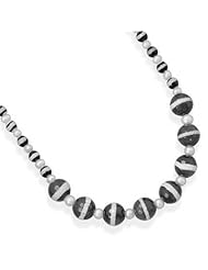 Agate and Cultured Freshwater Pearl Toggle