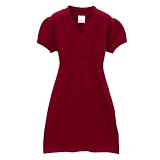 Girls' Xhilaration Short-Sleeve Surplus Seawter Dress - Deep Love