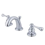 Kingston Brass KB911BL Vintage High Rise Mini Widespread Lavatory Faucet, Polished Chrome by Kingsto